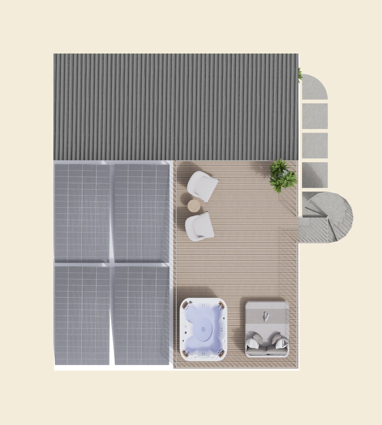 Roof plan
